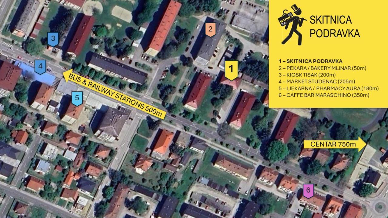 Skitnica Podravka Koprivnica Exterior foto